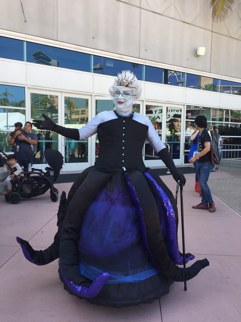 The Little Mermaidâs Ursula gets a glam ballgown update.